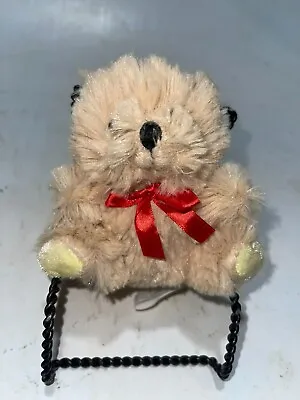 Ms Teddy Bear Cream Teddy Bear Plush Soft Cuddly Bear Animal Lovey 5  • $14.99