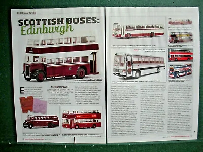 Scottish Buses Edinburgh EFE BT CMNL OOC Model Buse Article  3 Sides CMC 1 Side • £3.20