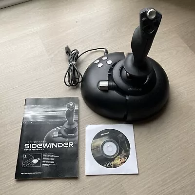 Microsoft SideWinder Force Feedback 2 Joystick Controller PC USB X08-58736 • $75