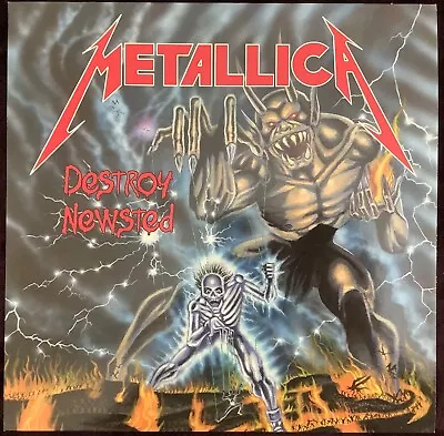 Metallica Destroy Newsted 2lp White Vinyl Record Live 1983 Cliff Burton Limited • $70
