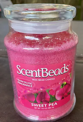YANKEE CANDLE SCENTBEADS Wax Bead Candle 382g  SWEET PEA. • £12