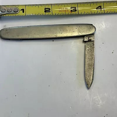 Vintage 1 Blade Miller Bros Brothers Cut Co Meriden CT.Folding Pocket Knife Used • $10