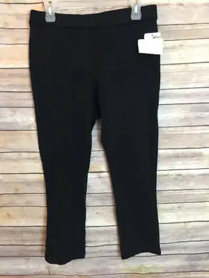 Miracle Body Tummy Control Black Leggings Sz 10 New With Tags Capri • $41.57