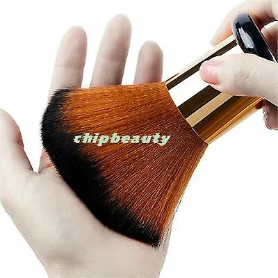 Makeup Nail Art UV Nail Dust Brush Remover Manicure Acrylic Dipping Powder Clean • $8.99