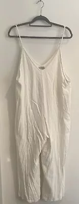ROWIE The Label White Jumpsuit Size Large  • $89