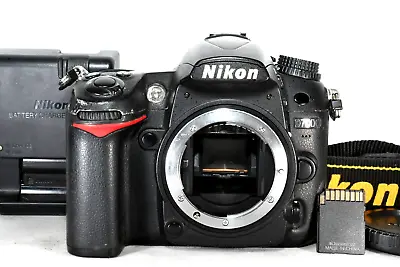Nikon D7000 Digital SLR Camera (Body Only) W/battery Charger Strap Card • $399