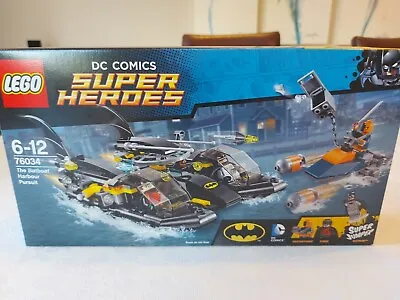£49 • Buy Lego Dc 76034 Batboat Harbour Pursuit  New And Sealed