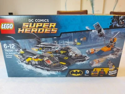 £49 • Buy Lego Dc 76034 Batboat Harbour Pursuit  New And Sealed