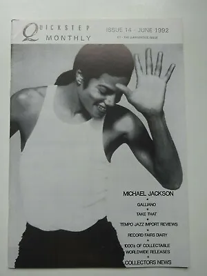 Michael Jackson Quickstep Monthly Magazine UK Music - No.14 June 92 - Take That • £4.99