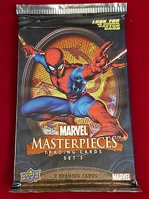 Marvel Masterpieces Trading Cards 2008 Series 3 - Sealed Hobby Card Pack • $18.95