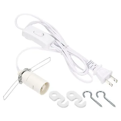 12ft Lantern Hanging Light Socket Extension Cord Wire With E12 Candelabra Socket • $13.99