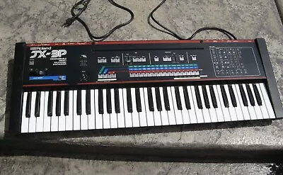 Vintage Roland JX-3P Programmable Polyphonic Synthesizer Needs Work • $269