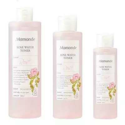 [MAMONDE] Rose Water Toner 150ml / 250ml / 500ml ⭐Tracking⭐ • $17.49