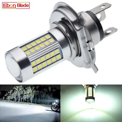 1X H4 6V 66SMD LED Headlight High/Low Beam Light Bulb Motorcycle Motorbike 6000K • $12.99