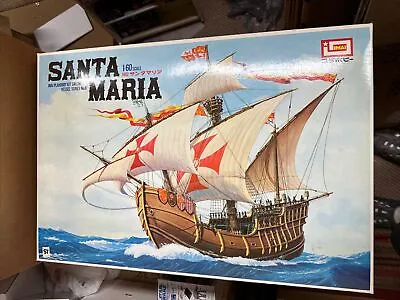 Imai B352 1/60 Scale Santa Maria Sailing Ship Model Kit Still Sealed Parts Bags! • $99.99