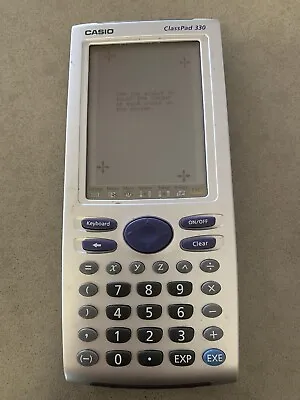 Casio Classpad 330 Scientific Calculator (CLASSPAD330) Works • $25
