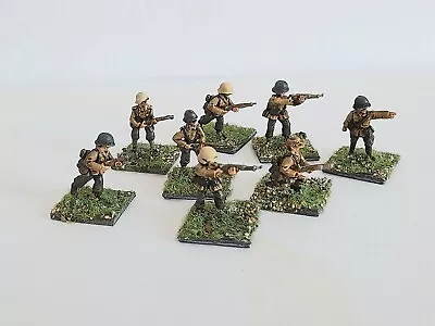 £5.99 • Buy 1/72 WW2 German Infantry 20mm X8 Painted Based Suit Crete N. Africa Metal RF