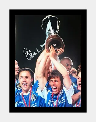£44.99 • Buy Signed And Framed Gianfranco Zola Chelsea Photo