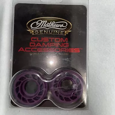 Mathews Archery Custom Damping Accessories Rubber Purple HDS (Lite) • $20