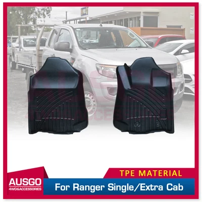 $155.99 • Buy AUS Custom 3D Floor Mats Car Mats For Ford Ranger Single / Extra Cab 2011-2022