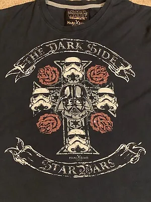 2008 Lucas Film Sz XL Star Wars The Dark Side Mark Ecko Cut & Sew Premium Shirt • $16