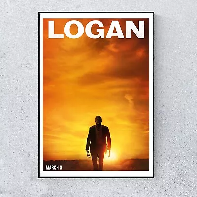 Logan Wolverine X-Men Film A4 Poster Wall Art • £5.99