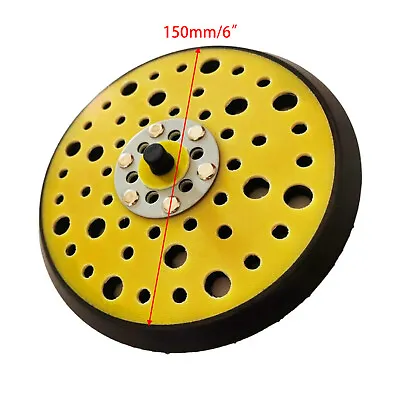 6  150mm 54 Hole For Mirka CEROS Sanding Backing Disc Pad Sander Hook And Loop • £12.99