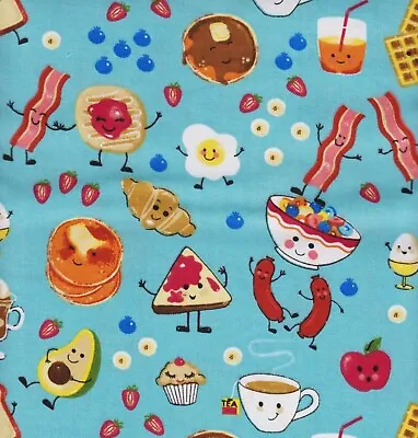 Breakfast Fun! - Fabric Traditions - Bty - Quilting Sewing Craft   I Spy   • $9.99