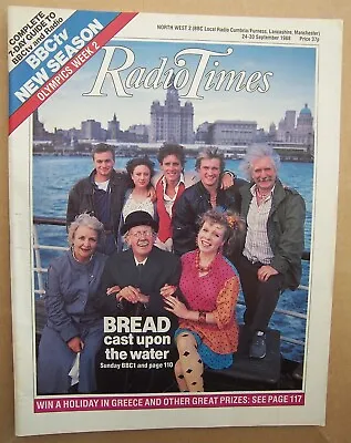 Radio Times/1988/Bread/Rita Tushingham/Bryan Murray/Olympics/Leonard Bernstein/ • £7.50