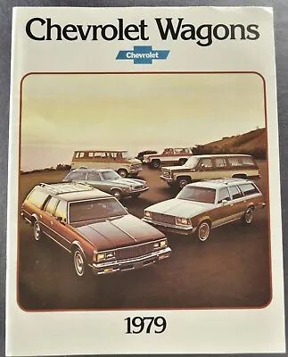 1979 Chevrolet Station Wagon Brochure Caprice Impala Malibu Suburban Monza 79 • $5.95