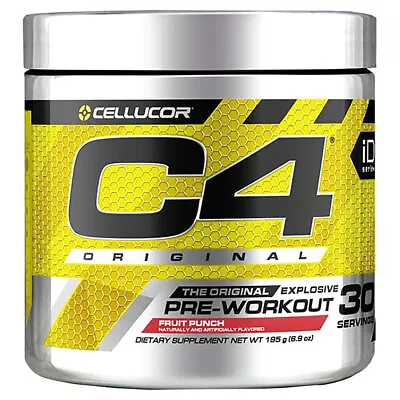 Cellucor C4 Original Pre-Workout Fruit Punch 60 Serves • $80.44