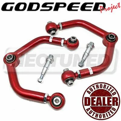 Godspeed Adjust. Front Upper Camber Arms Spherical Bearing For Mazda Miata 06-15 • $255