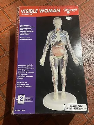 Skilcraft 74623 The Visible Woman Anatomy Figure Plastic Model Kit • $15.95