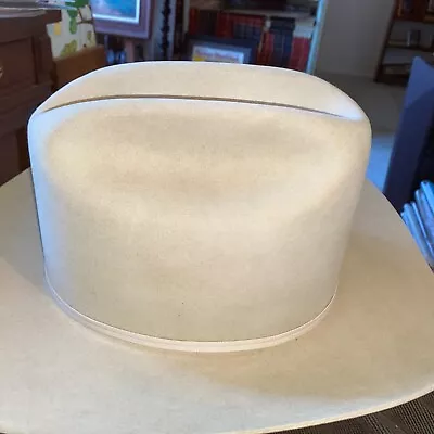 Vintage Older Gray Stetson 4X Beaver Cowboy Hat Western 7 3/8 Nice Hat • $199