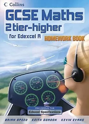 GCSE Maths For Edexcel Linear (A) - Higher Homework Book Speed Brian & Gordon • £2.49