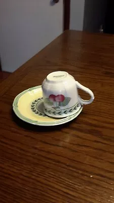 Vintage Villeroy  & Boch Small Tea Cup And Saucer Set • $15