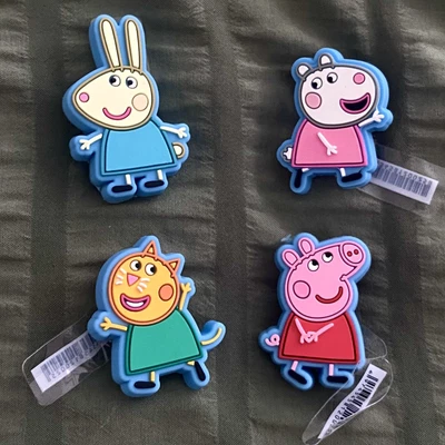 Peppa Pig - Croc Charm Jibbitz Set Of 4 - Best Quality - Next Day 🚚 • £13.99