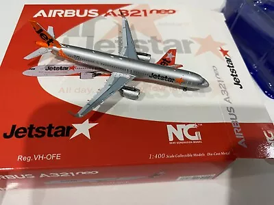 1:400 NG Models Jetstar Airbus A321NEO VH-OFE • $118