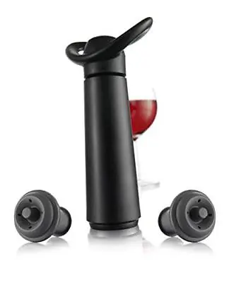 $25.92 • Buy Vacu Vin Concerto Black (1 Pump, 2 Stoppers) Wine Saver, Standard