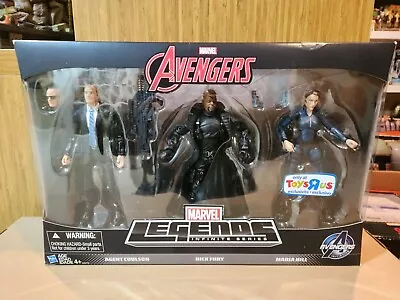 Marvel Legends Avengers Agents Of Shield 3 Pack TRU Exclusive Fury Coulson Hill • $109.99