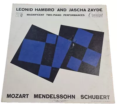 Leonid Hambro & Jascha Zayde - 2-Piano Performances - Vinyl Record Vintage • $9.99