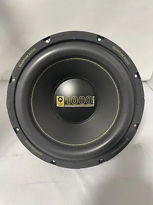 Quantum Audio QBW10D4 10” 4 Ohm DVC Subwoofer 1500W Max/375W RMS • $30