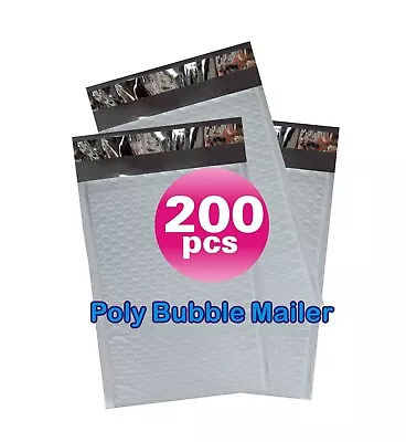 Yens® 200 #2 8.5x12 Poly Bubble Padded Envelopes Mailers Inner 8.5x11 • $50.99