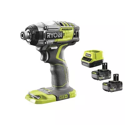 Ryobi R18IW3-0 Impact Wrench Battery 18V ONE+ 1/2  Quadro 400Nm 2x5.0 Ah • $958.09