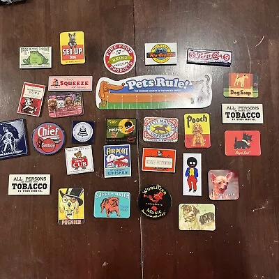 Lot Of 28 Vintage Refrigerator Magnets • $29.99