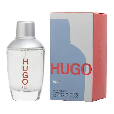 Hugo Iced By Hugo Boss 2.5 Oz EDT Cologne For Men New In Box • $26.01