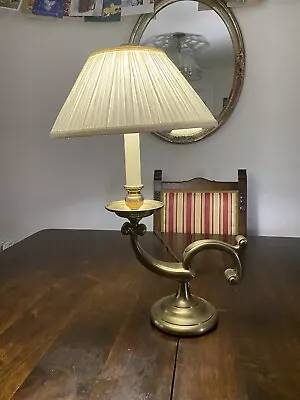 Vintage Chapman 1982 Brass Aladdin Lamp 13lbs Of Solid Brass -Heavy Man Heavy- • $189.99