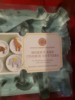 Martha Stewart Noah’s Ark Cookie Cutters Set Of 5 Animals New • $14.50