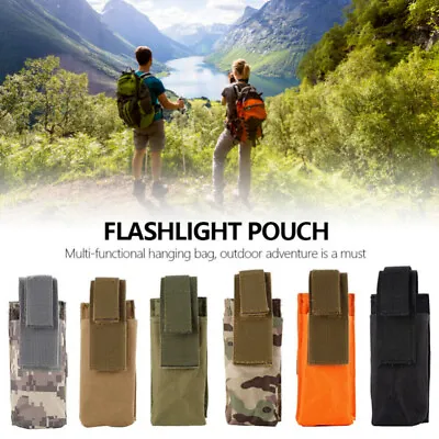 Tactical Tourniquet Bag Scissors Flashlights Holder Case Carrier EDC Molle Pouch • $5.96