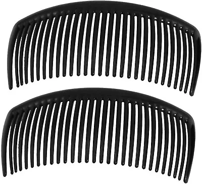 Plain Acrylic Side Hair Comb-Curved Long Large Hair Side Combs For French Twist • £3.50